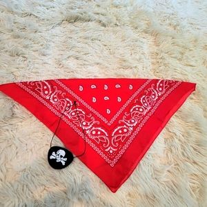 3 for $15 Pirate eye cover and bandana